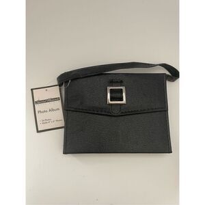 Special Moments Photo Ambum Holder Wallet 24 Photos Capacity Black